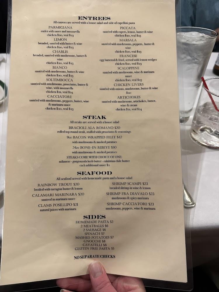 Oaks Inn Menu image 4
